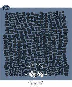 Killer Zebras Crocodile KZ Stencil Stencils