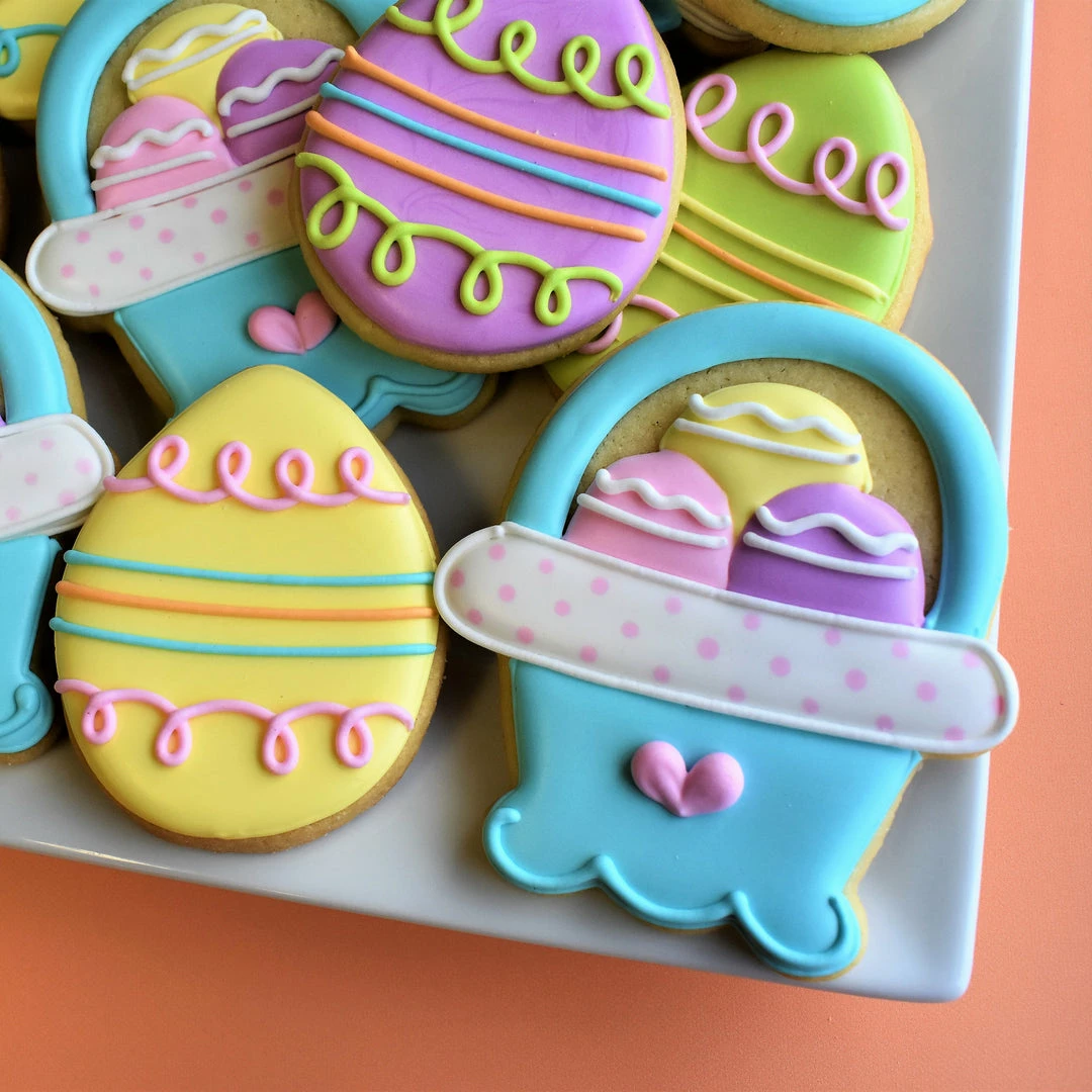 Ann Clark Cutters Easter Basket Cookie Cutter By The Flour Box 4 Ann Clark Cutters Easter Basket Cookie Cutter By The Flour Box