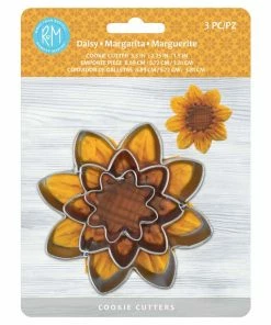 R&M International Cutters Daisy 3pc Cookie Cutter Set