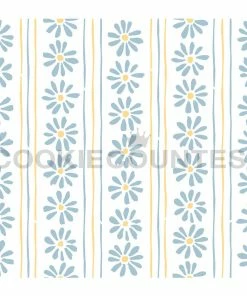 Cookie Countess Daisy Chain Pattern 2pc Stencil