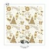 Killer Zebras Deck The Halls 2pc KZ Stencil