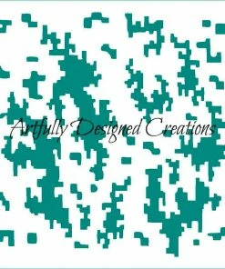 Bee Baked Art Digital Camo ADC Stencil Stencils