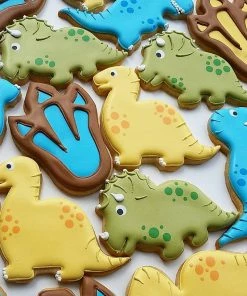 R&M International Baby Dinosaur 4 Pc Colored R&M Cookie Cutter Set Cutters 7 R&M International Baby Dinosaur 4 Pc Colored R&M Cookie Cutter Set Cutters