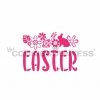Cookie Countess Easter Floral Stencil