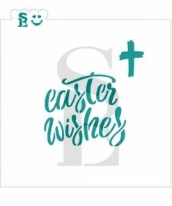 Stencil Expression Easter Greeting SE Stencil Stencils