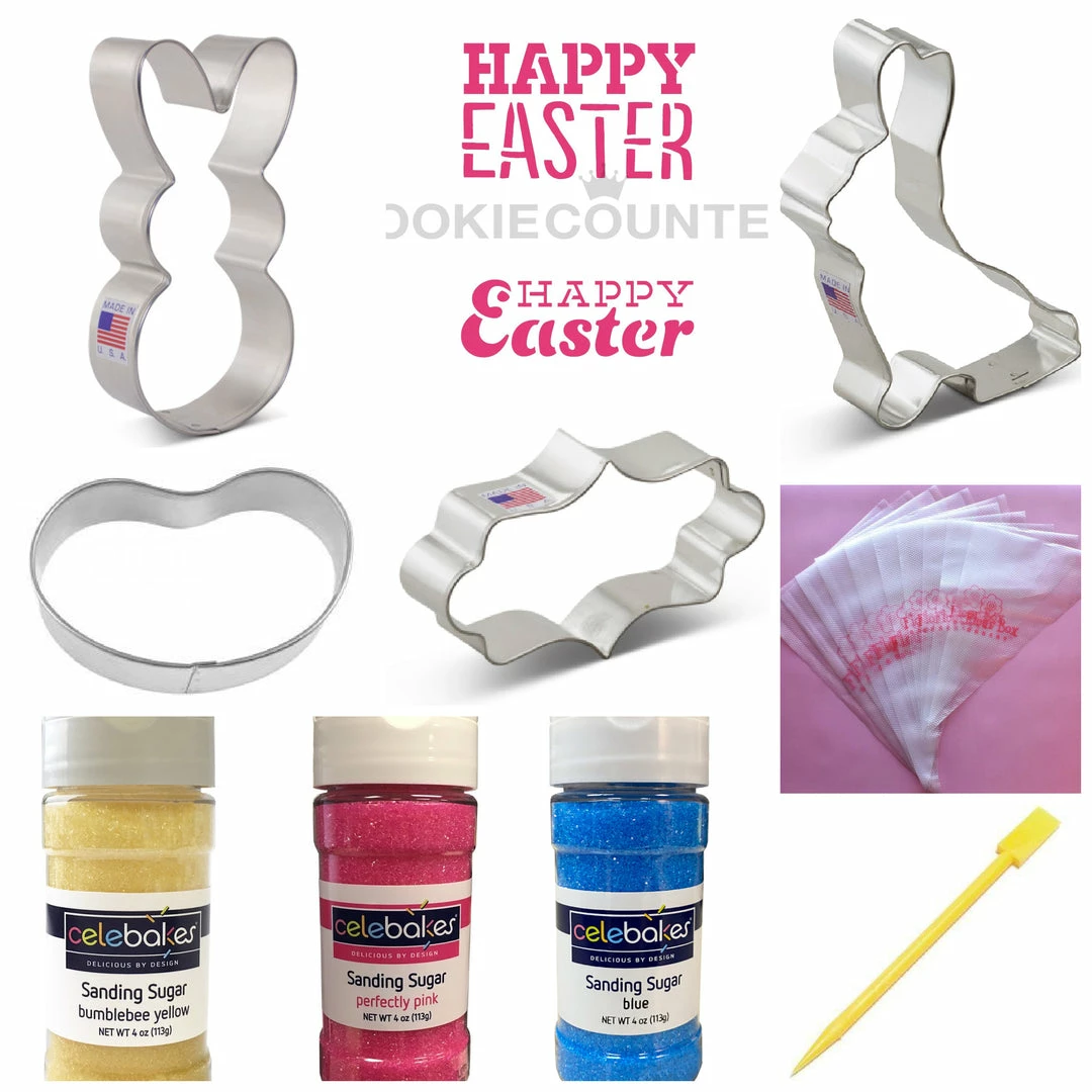 The Flour Box Easter Candy Cookie Decorating Kit 4 The Flour Box Easter Candy Cookie Decorating Kit