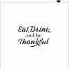 Cookie Countess Stencils Eat Drink And Be Thankful Stencil