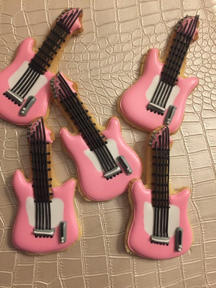 Ann Clark Electric Guitar AC Cookie Cutter Cutters 5 Ann Clark Electric Guitar AC Cookie Cutter Cutters