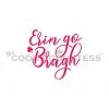 Cookie Countess Stencils Erin Go Bragh Stencil