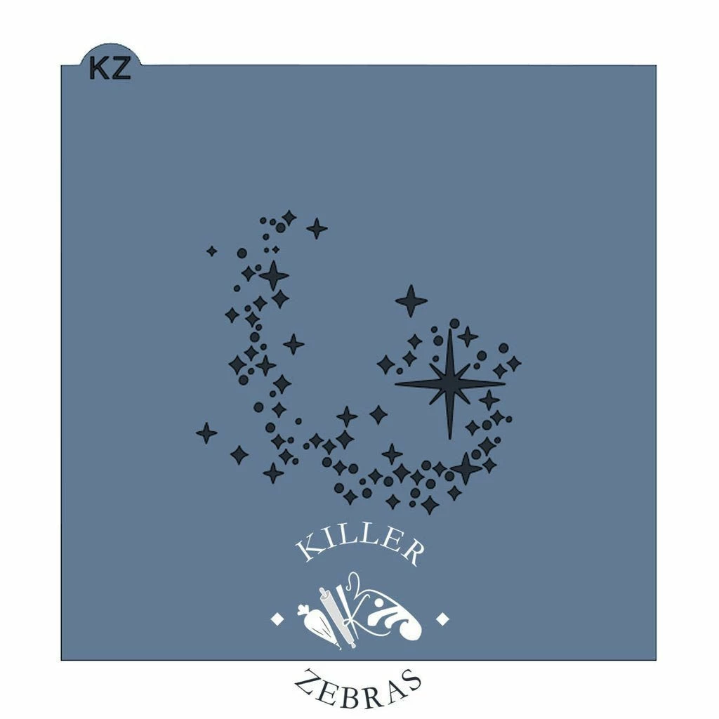 Killer Zebras Fairydust KZ Stencil 3 Killer Zebras Fairydust KZ Stencil