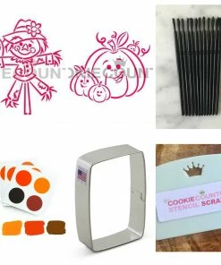 Cookie Countess Fall PYO BUNDLE With Stencils, Cutter, Brushes & Palettes