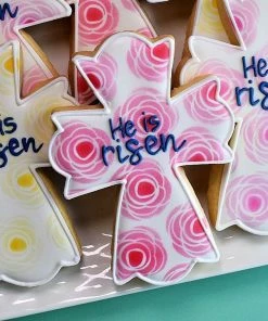 Cookie Countess Scribble Roses Stencil Stencils