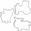 Farm Animals Cookie Cutter Set By Sweet Elite