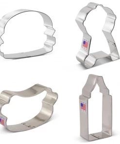 Ann Clark Father's Day Grilling Cookie Cutter Set Cutters