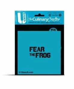 Cookie Countess Texas Christian University TCU Fear The Frog College Stencil