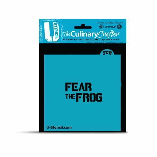 Cookie Countess Texas Christian University TCU Fear The Frog College Stencil 3 Cookie Countess Texas Christian University TCU Fear The Frog College Stencil