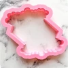 Flour Box Bakery Floral Plaque Cookie Cutter 2 Flour Box Bakery Floral Plaque Cookie Cutter