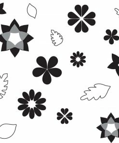 Sweet Elite Supplies Flowers And Leaves Pattern Sheets For Royal Icing Transfers