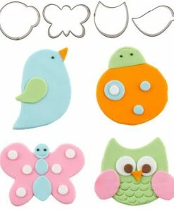 Fluttering Friends Mini Cookie Cutter Set By Sweet Elite Cutters