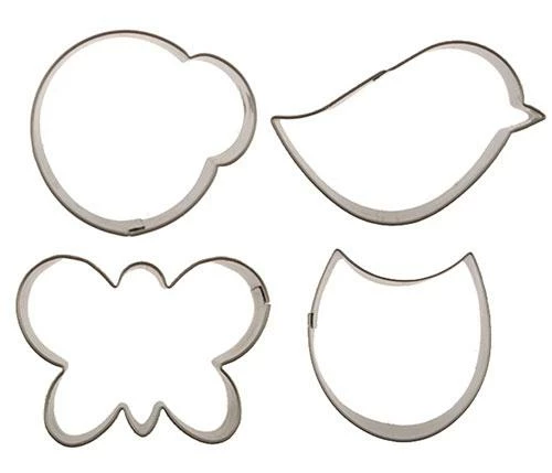 Fluttering Friends Mini Cookie Cutter Set By Sweet Elite Cutters 3 Fluttering Friends Mini Cookie Cutter Set By Sweet Elite Cutters