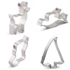 Ann Clark Folk Christmas Cookie Cutter Set Cutters 2 Ann Clark Folk Christmas Cookie Cutter Set Cutters