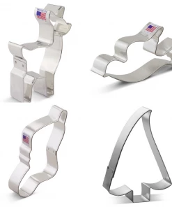 Ann Clark Folk Christmas Cookie Cutter Set Cutters