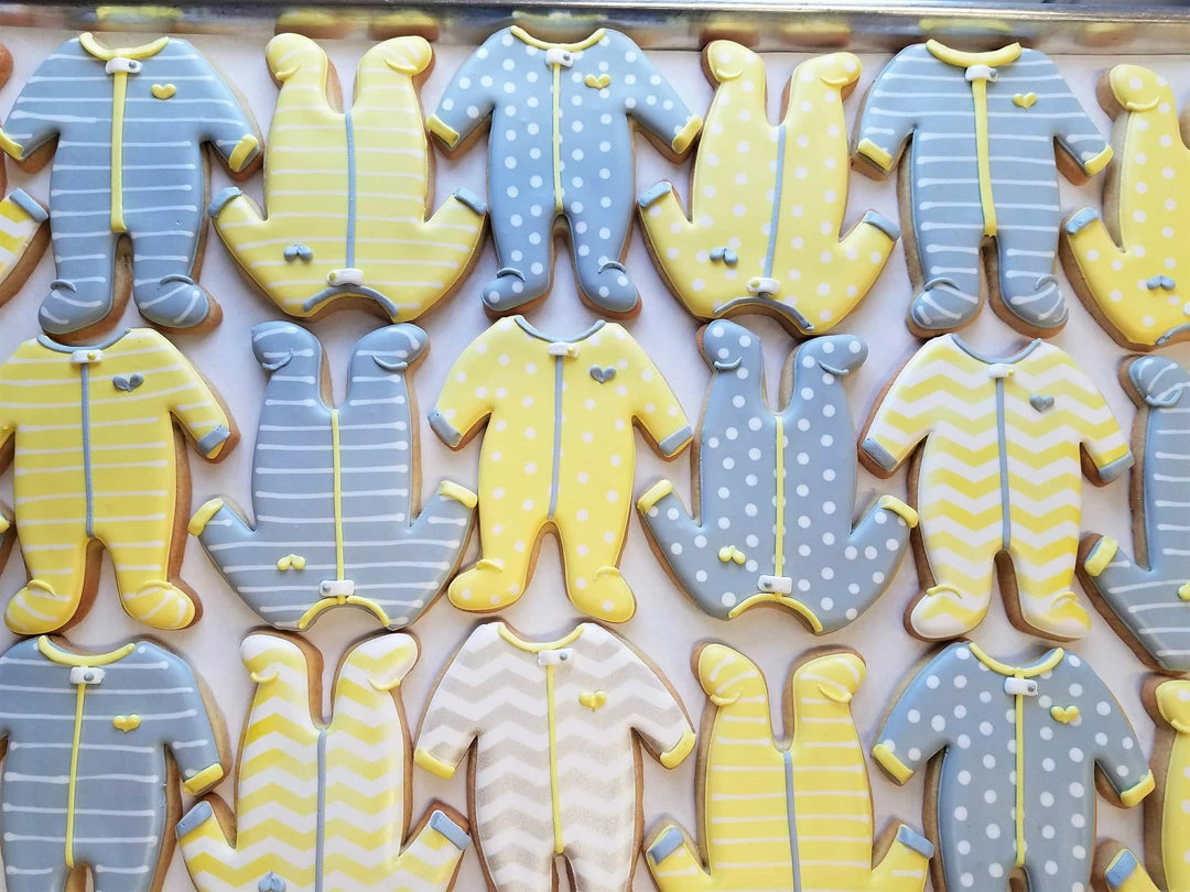 Ann Clark Baby Footie Pajamas Cookie Cutter Cutters 6 Ann Clark Baby Footie Pajamas Cookie Cutter Cutters