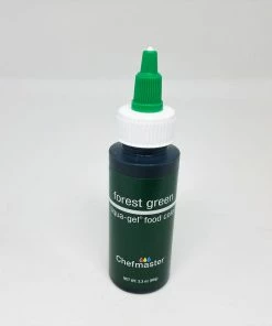 Linneas Supplies Forest Green 2.3oz Chefmaster LIQUA-GEL