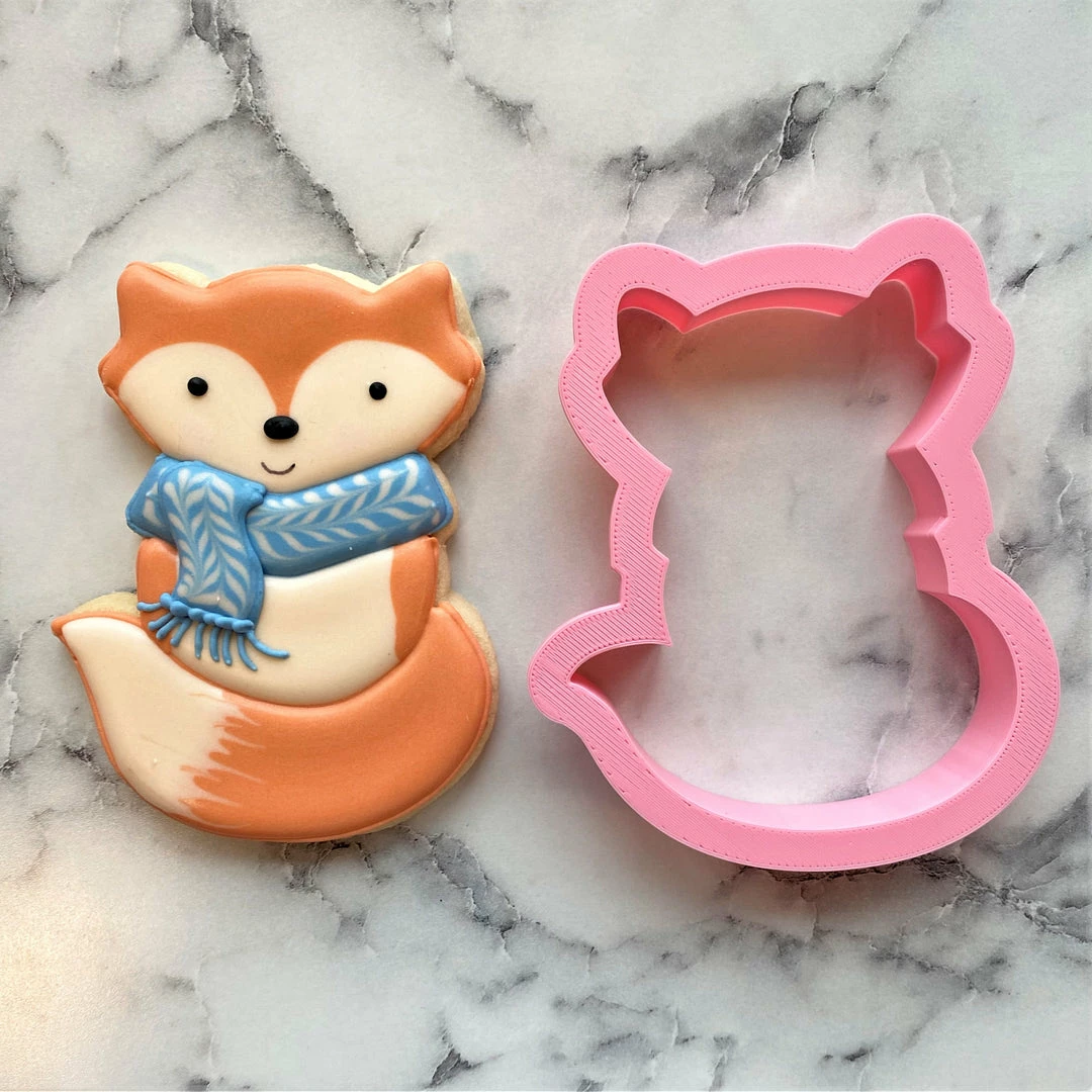 Flour Box Bakery Woodland Fox Cookie Cutter Cutters 3 Flour Box Bakery Woodland Fox Cookie Cutter Cutters