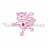 Cookie Countess Fox On Skates PYO Stencil Stencils 1 Cookie Countess Fox On Skates PYO Stencil Stencils