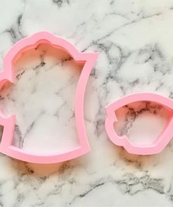 Flour Box Bakery French Press With Mini Coffee Cup Cookie Cutter Set