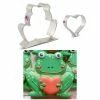 Ann Clark Frog And Mini Heart BUNDLE Cookie Cutter Cutters