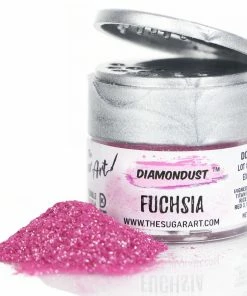 Fuchsia The Sugar Art Diamondust