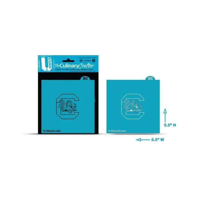 Cookie Countess Stencils South Carolina Gamecocks C College Stencil 4 Cookie Countess Stencils South Carolina Gamecocks C College Stencil