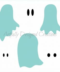 Bee Baked Art Ghosts ADC Stencil Stencils