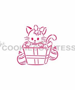 Cookie Countess Gift Kitty PYO Stencil