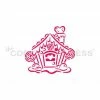 Cookie Countess Gingerbread House PYO/DWC Stencil Stencils