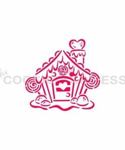 Cookie Countess Gingerbread House PYO/DWC Stencil Stencils