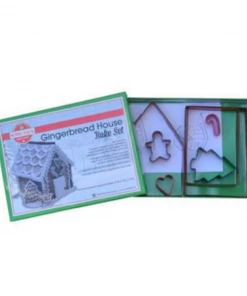 R&M International Gingerbread House Cookie Cutter Set (R&M) Cutters