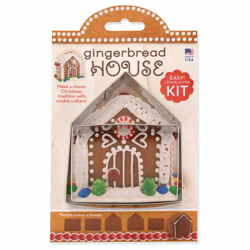 Ann Clark Cutters Gingerbread SET 2 Pc House Cookie Cutter 3 Ann Clark Cutters Gingerbread SET 2 Pc House Cookie Cutter
