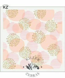 Killer Zebras Glam Dots 3pc KZ Stencil