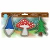 R&M International Cutters Enchanted Gnome 3pc Cookie Cutter Set 2 R&M International Cutters Enchanted Gnome 3pc Cookie Cutter Set