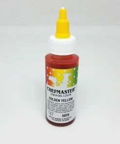 Linneas Golden Yellow 2.3oz Chefmaster LIQUA-GEL