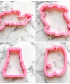 Flour Box Bakery Golden Anniversary Cookie Cutter Set Cutters