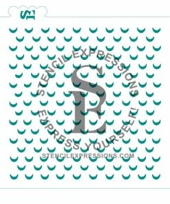 Stencil Expression Golf Ball Background SE Stencil Stencils