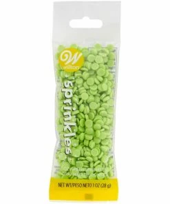 Wilton Light Green Confetti SMALL Sprinkle Pouch
