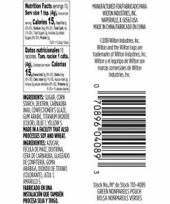 Wilton Green Nonpareils SMALL Sprinkle Pouch 7 Wilton Green Nonpareils SMALL Sprinkle Pouch