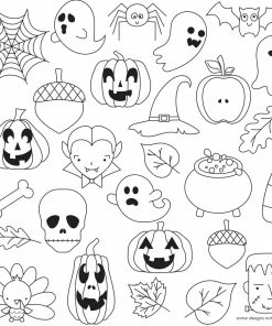 Sweet Elite Supplies Halloween And Fall Pattern Sheets For Royal Icing Transfers