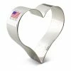 Ann Clark Heart Rounded Medium 3 1/2" X 3 3/4" Cookie Cutter Cutters