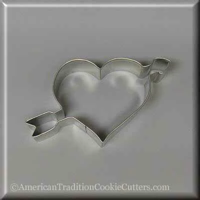 American Tradition Heart With Arrow ATCC New Cookie Cutter 3 American Tradition Heart With Arrow ATCC New Cookie Cutter
